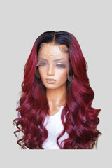 Customized Body Wave HD Lace Wig Human Hair| Preplucked 13x4 HD Lace Frontal Wig For Women | 13x4 HD Lace Front Wig,180% Density - JadeLux