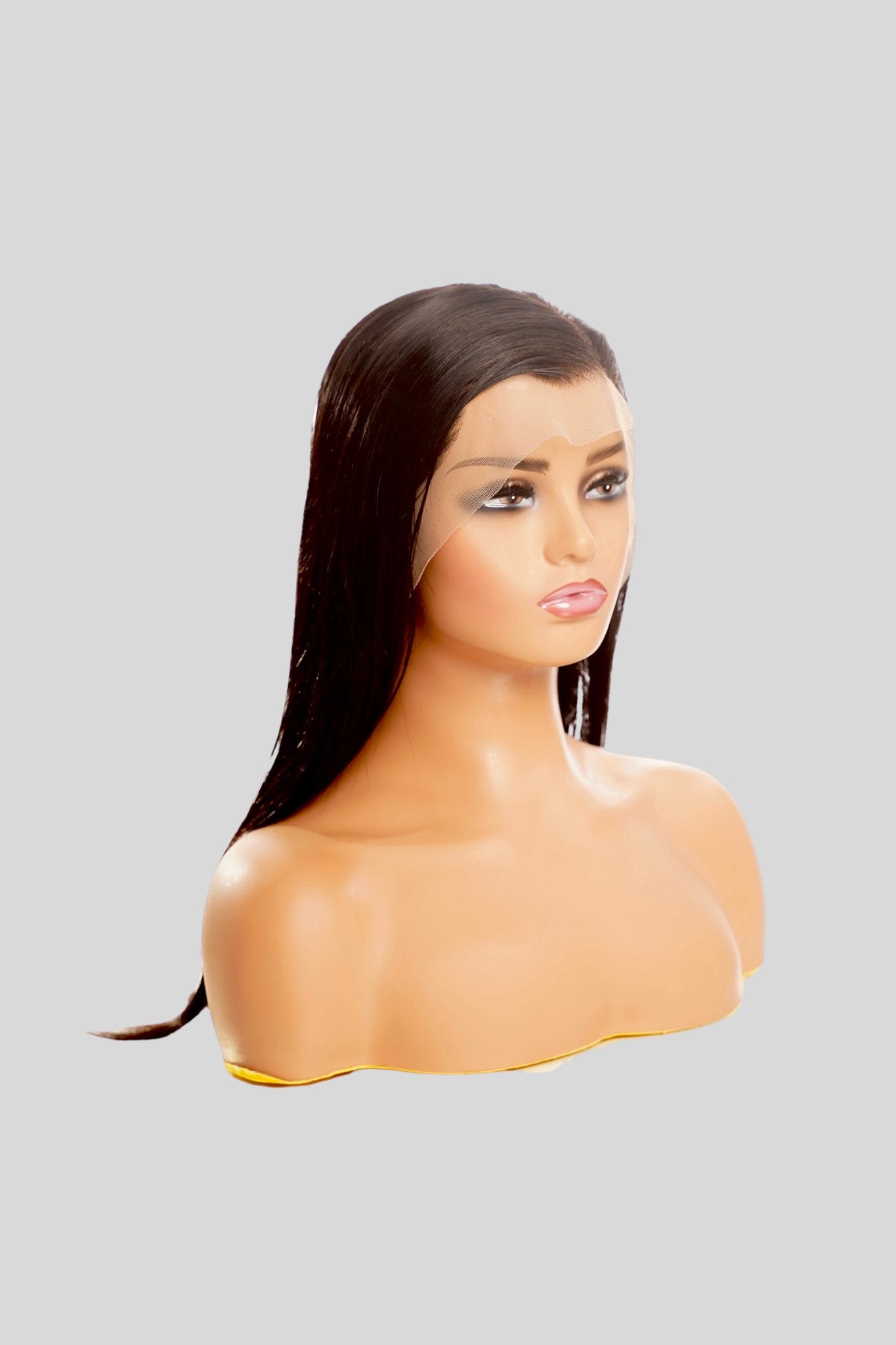 Natural Straight HD Lace Front Wig| Pre-plucked Straight Hair Wig 180%| 13x4 HD Lace Frontal Human Hair Wig - JadeLux