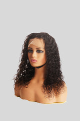 Water Wave Curly Human Hair Wigs| 180% Density In 13x4 HD Lace Front Water Curls Wig |Transparent HD Lace Frontal Wigs For Women - JadeLux